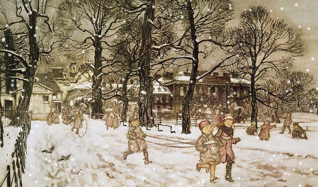 Arthur Rackham Snow
